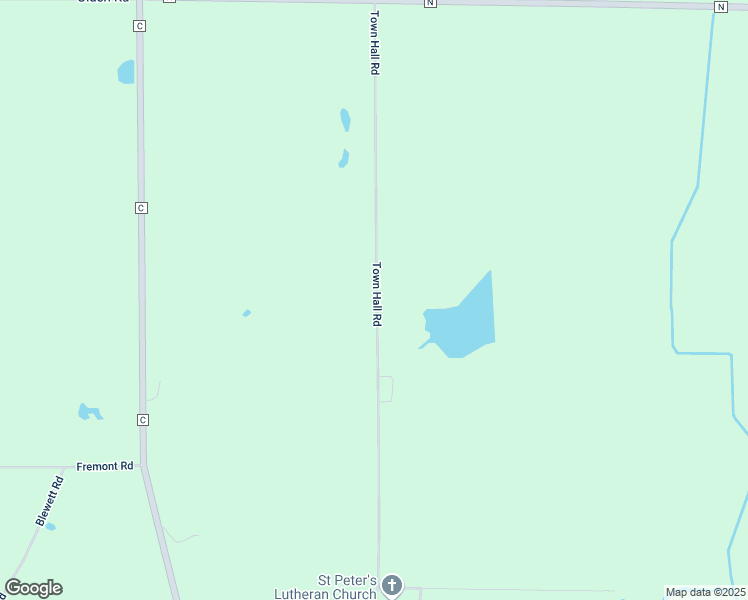 map of restaurants, bars, coffee shops, grocery stores, and more near N8244 Town Hall Road in Eldorado