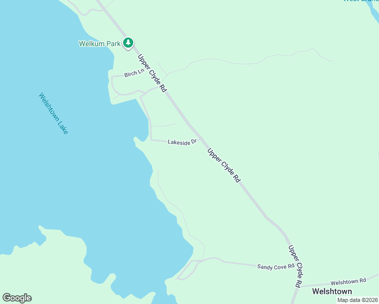 map of restaurants, bars, coffee shops, grocery stores, and more near 9122 Upper Clyde Road in Shelburne