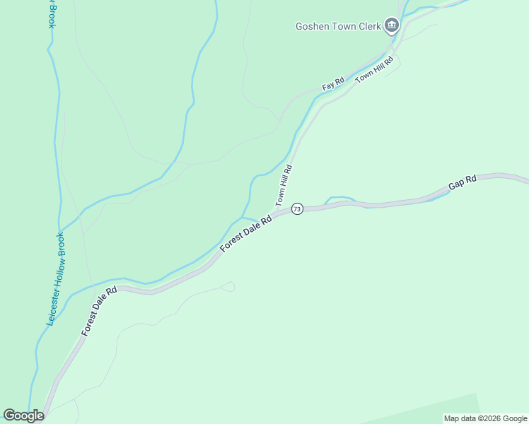 map of restaurants, bars, coffee shops, grocery stores, and more near 24 Gap Road in Goshen