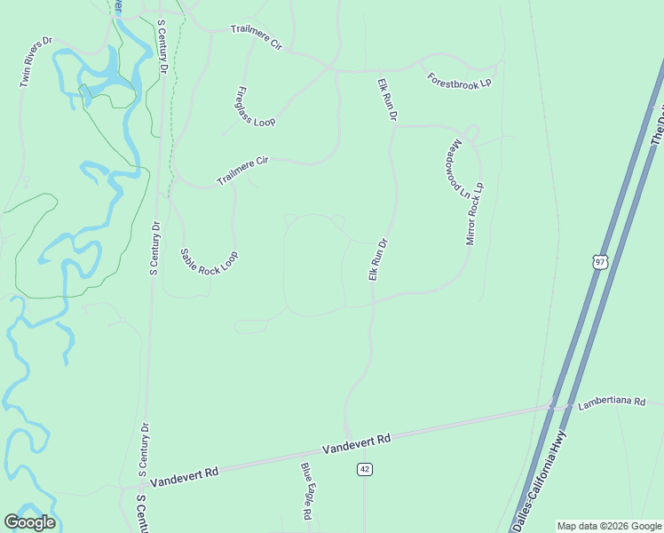 map of restaurants, bars, coffee shops, grocery stores, and more near 56203 Sable Rock Loop in Bend