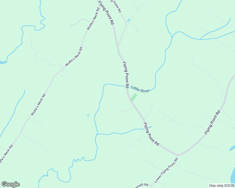 map of restaurants, bars, coffee shops, grocery stores, and more near 110 Flying Point Road in Freeport