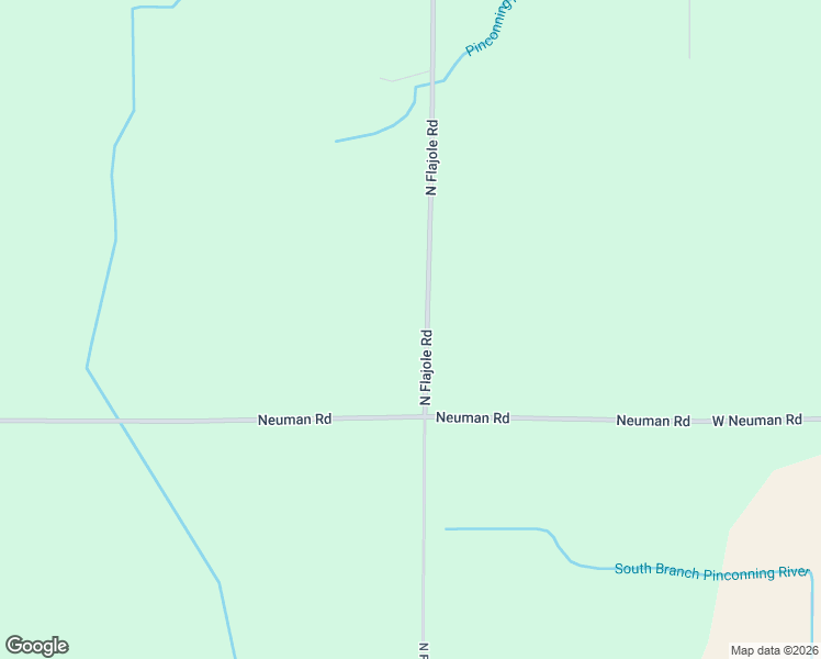 map of restaurants, bars, coffee shops, grocery stores, and more near 3617 North Flajole Road in Rhodes