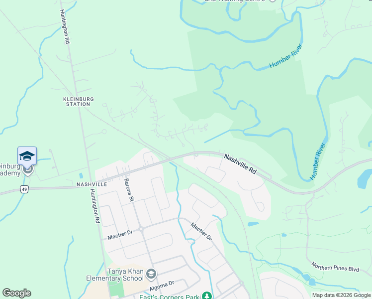 map of restaurants, bars, coffee shops, grocery stores, and more near 10 Richard Lovat Court in Vaughan
