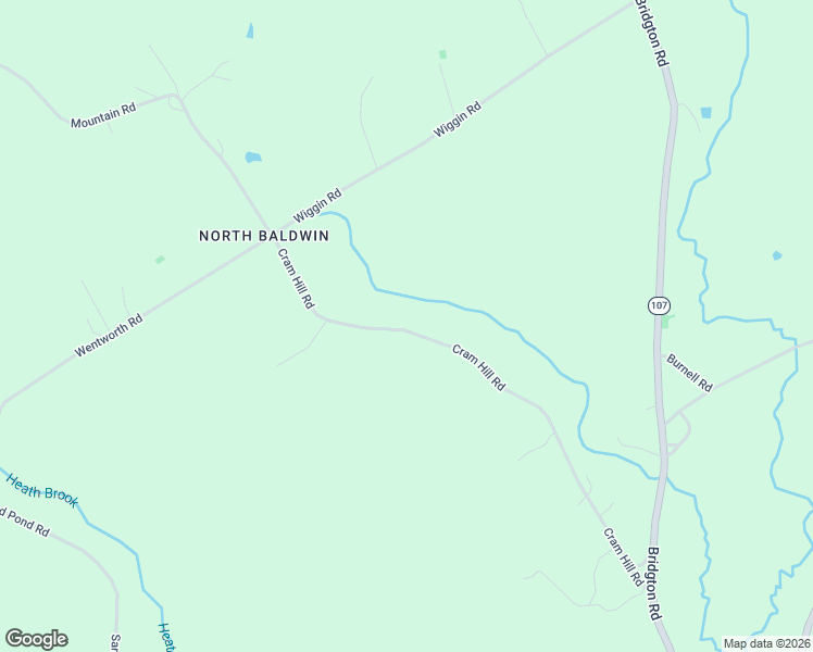 map of restaurants, bars, coffee shops, grocery stores, and more near 112 Cram Hill Road in Baldwin