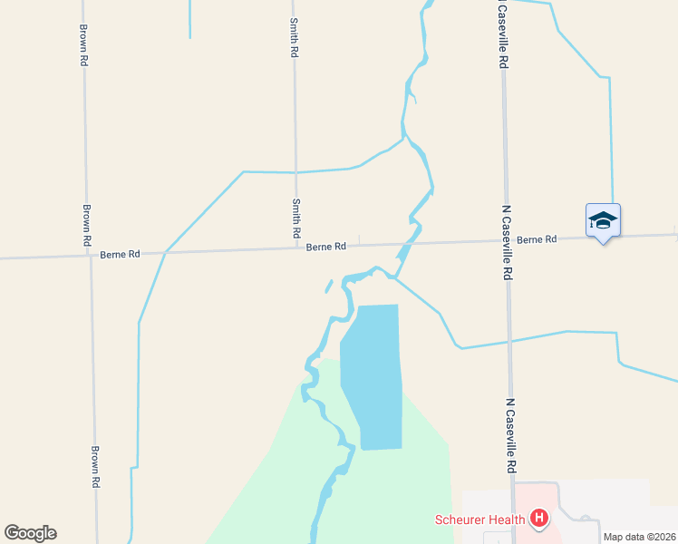 map of restaurants, bars, coffee shops, grocery stores, and more near 7692 Berne Road in Bay Port