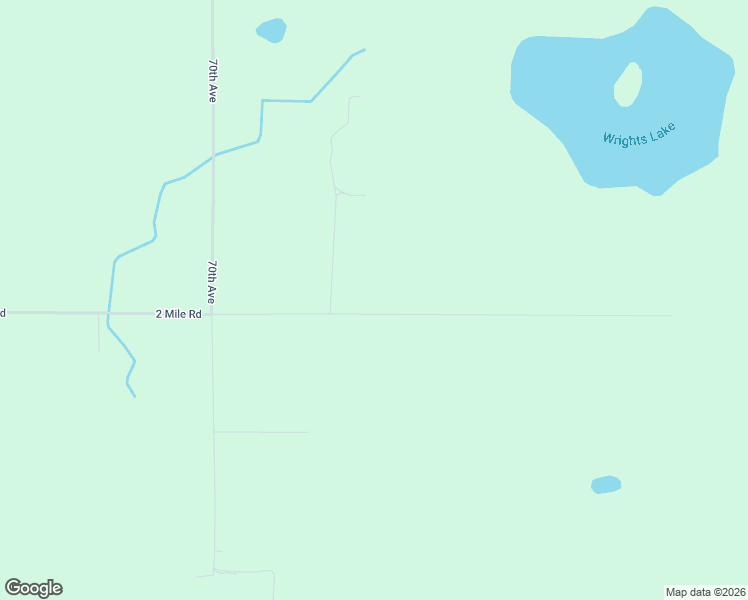 map of restaurants, bars, coffee shops, grocery stores, and more near 6678 2 Mile Road in Evart