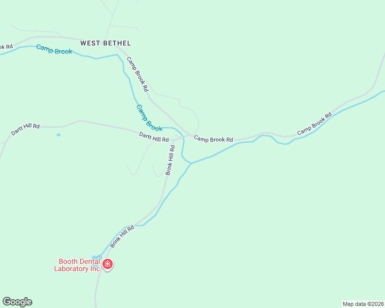 map of restaurants, bars, coffee shops, grocery stores, and more near 2451 Camp Brook Road in Bethel