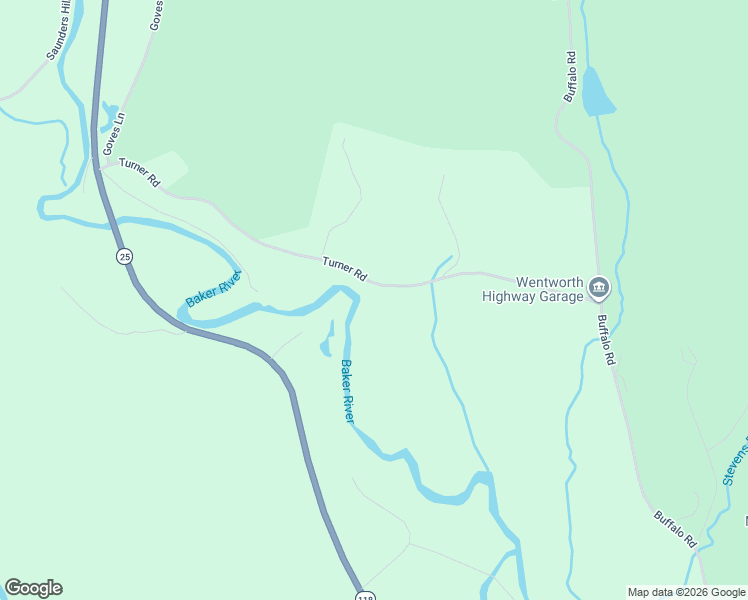 map of restaurants, bars, coffee shops, grocery stores, and more near 166 Turner Road in Wentworth