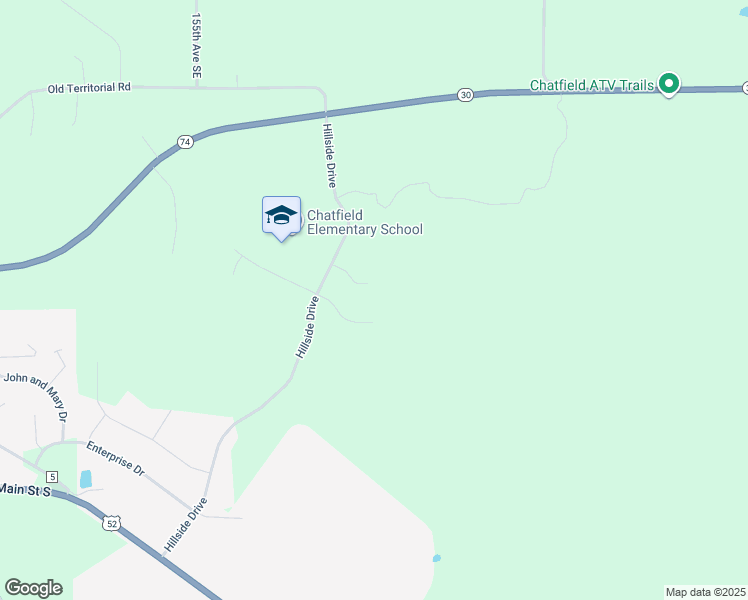 map of restaurants, bars, coffee shops, grocery stores, and more near 17182 Hilltop Lane in Chatfield