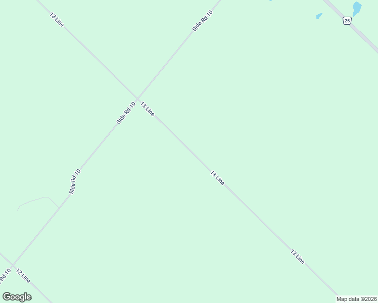 map of restaurants, bars, coffee shops, grocery stores, and more near 191571 13 Line in Dufferin County