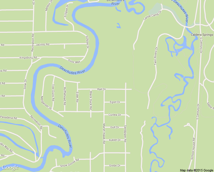 map of restaurants, bars, coffee shops, grocery stores, and more near 17426 Rail Drive in Bend