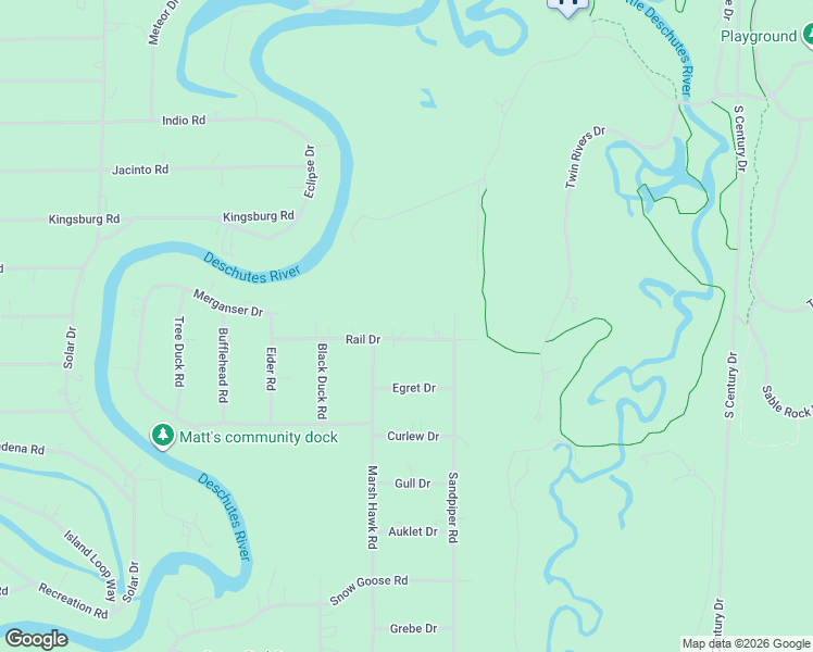 map of restaurants, bars, coffee shops, grocery stores, and more near 17426 Rail Drive in Bend