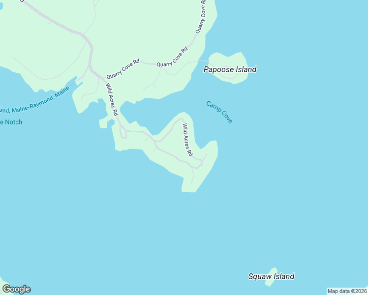 map of restaurants, bars, coffee shops, grocery stores, and more near 109 Wild Acres Road in Raymond