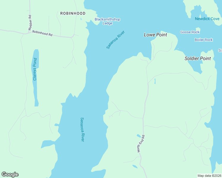 map of restaurants, bars, coffee shops, grocery stores, and more near 38 Cove Road in Georgetown