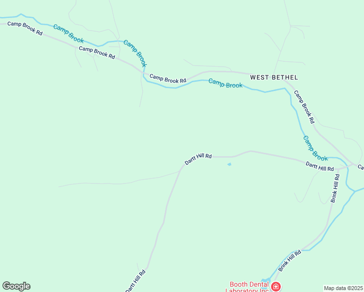 map of restaurants, bars, coffee shops, grocery stores, and more near 772 Dartt Hill Road in Bethel
