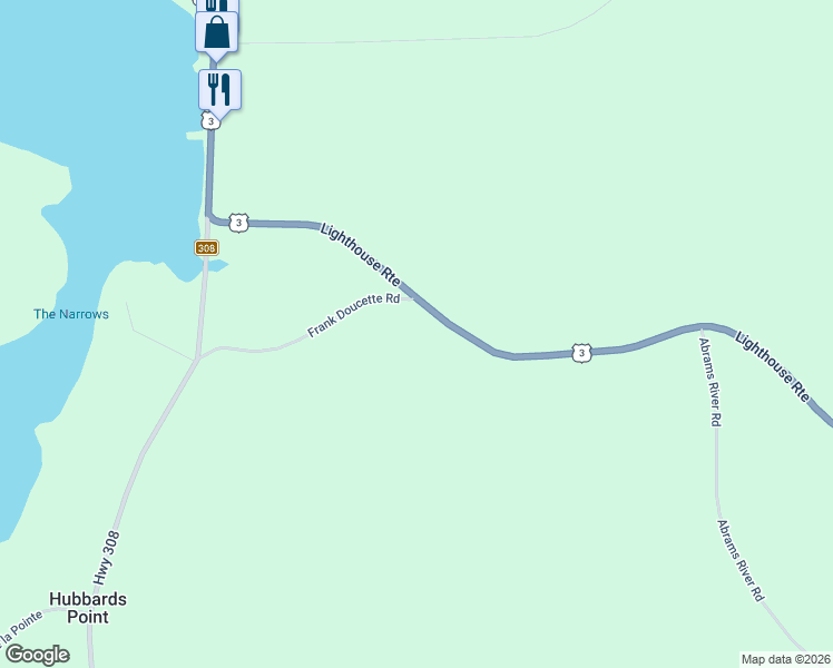 map of restaurants, bars, coffee shops, grocery stores, and more near in Tusket