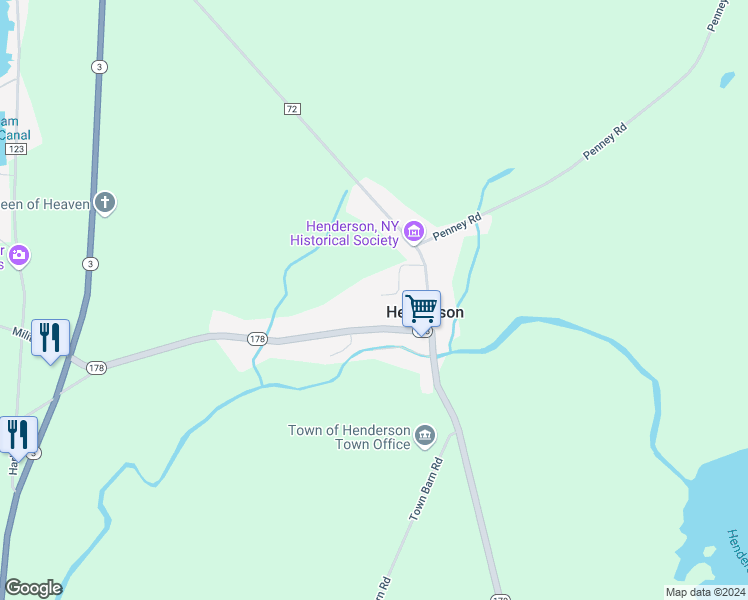 map of restaurants, bars, coffee shops, grocery stores, and more near in Henderson