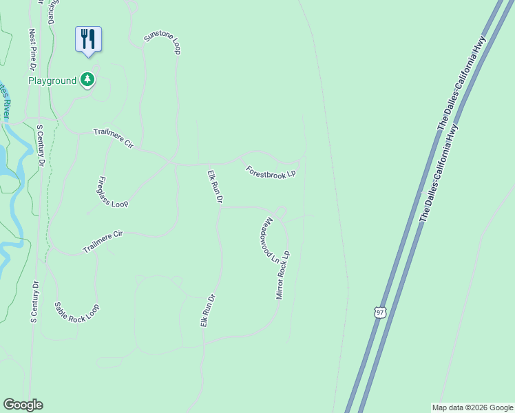 map of restaurants, bars, coffee shops, grocery stores, and more near in Three Rivers
