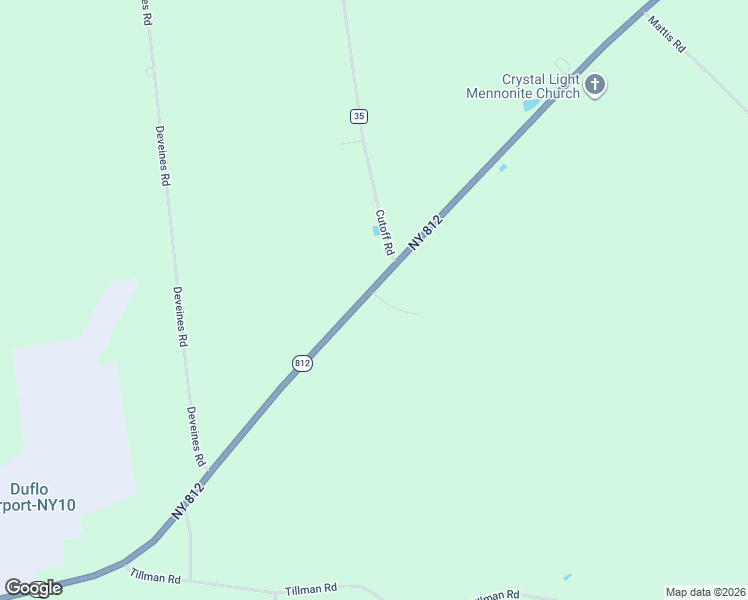 map of restaurants, bars, coffee shops, grocery stores, and more near 6604 Widricks Trailer Park in Lowville