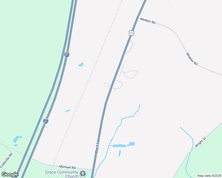 map of restaurants, bars, coffee shops, grocery stores, and more near 12515 U.S. 11 in Adams Center