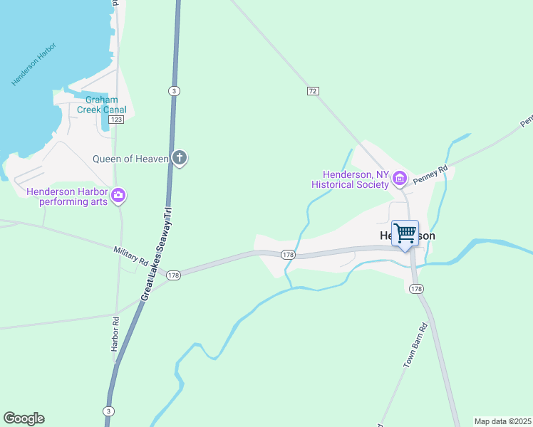 map of restaurants, bars, coffee shops, grocery stores, and more near 8725 Route 178 in Henderson