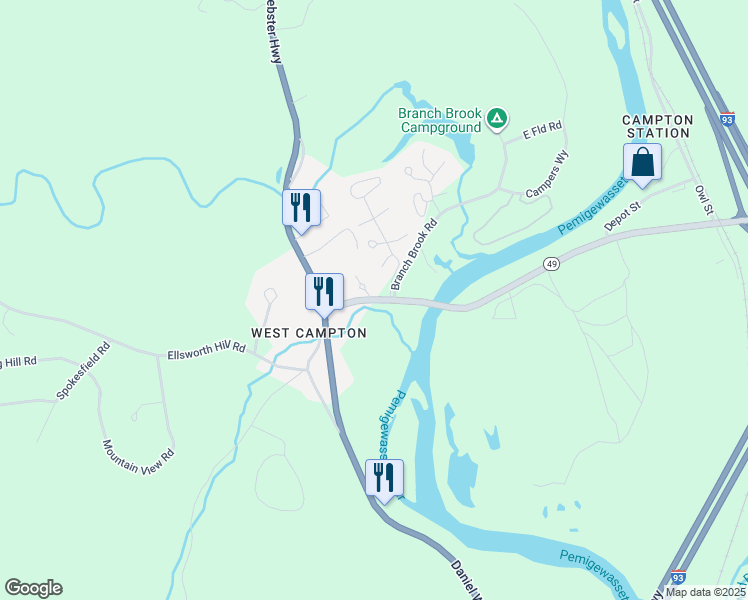 15 Campton Village Road, Campton NH Walk Score