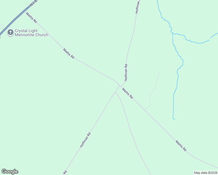 map of restaurants, bars, coffee shops, grocery stores, and more near 8439 Hoffman Road in Lowville