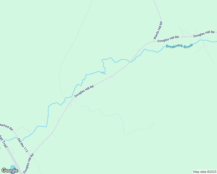 map of restaurants, bars, coffee shops, grocery stores, and more near 107 Douglas Hill Road in Baldwin