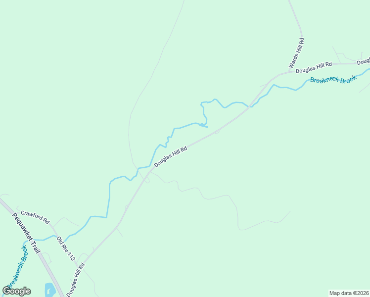 map of restaurants, bars, coffee shops, grocery stores, and more near 112 Douglas Hill Road in Baldwin
