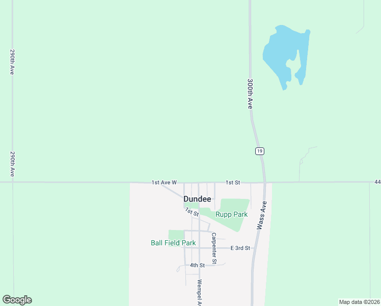 map of restaurants, bars, coffee shops, grocery stores, and more near 2978 1st Street in Fulda