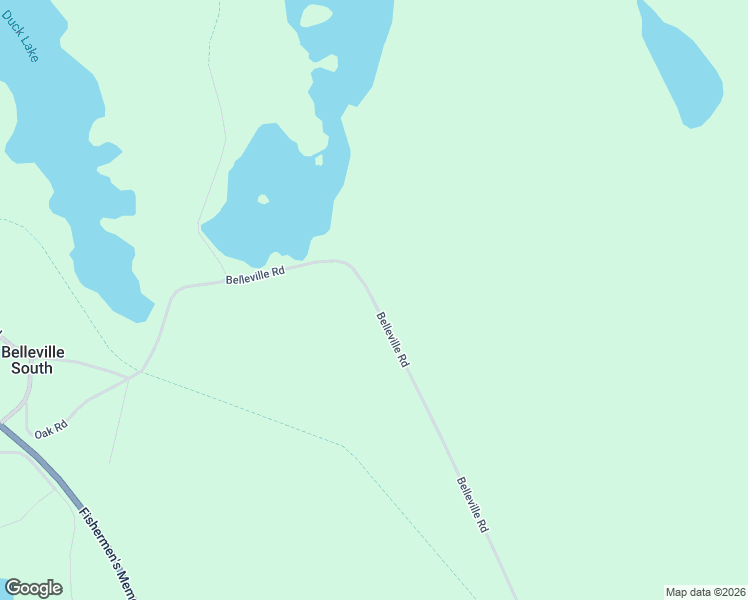 map of restaurants, bars, coffee shops, grocery stores, and more near Belleville Road in Ste. Anne du Ruisseau