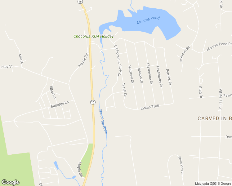 map of restaurants, bars, coffee shops, grocery stores, and more near Whits Road in Tamworth