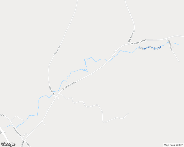 map of restaurants, bars, coffee shops, grocery stores, and more near 107 Douglas Hill Road in Baldwin