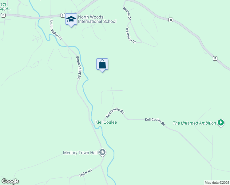 map of restaurants, bars, coffee shops, grocery stores, and more near 5417 Timber Creek Trail in La Crosse