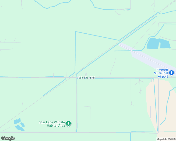 map of restaurants, bars, coffee shops, grocery stores, and more near 2550 West Sales Yard Road in Emmett