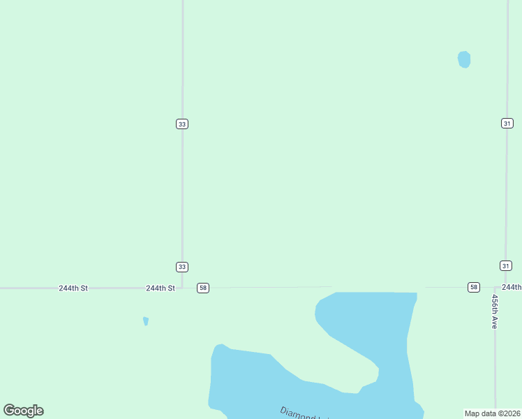 map of restaurants, bars, coffee shops, grocery stores, and more near 45516 244th Street in Madison