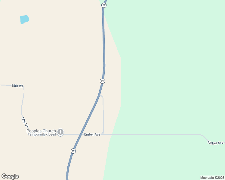 map of restaurants, bars, coffee shops, grocery stores, and more near N5820 Wisconsin 22 in Montello