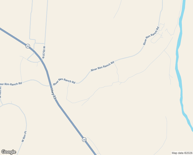 map of restaurants, bars, coffee shops, grocery stores, and more near 9035 River Rim Ranch Road in Tetonia