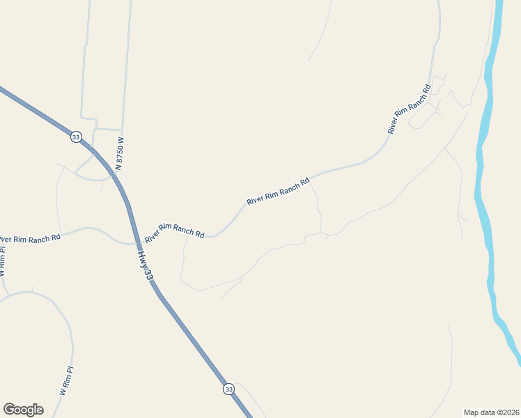 map of restaurants, bars, coffee shops, grocery stores, and more near 9035 River Rim Ranch Road in Tetonia