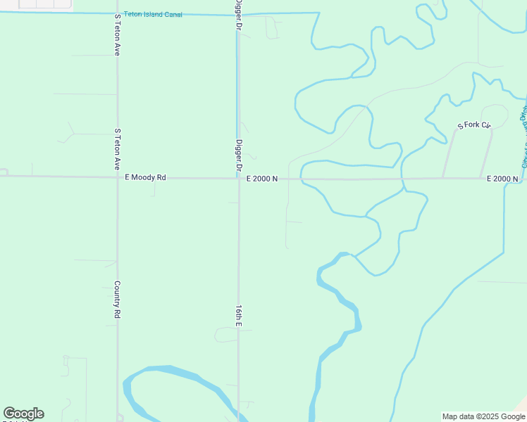 map of restaurants, bars, coffee shops, grocery stores, and more near 2085 East 2000 North in Sugar City