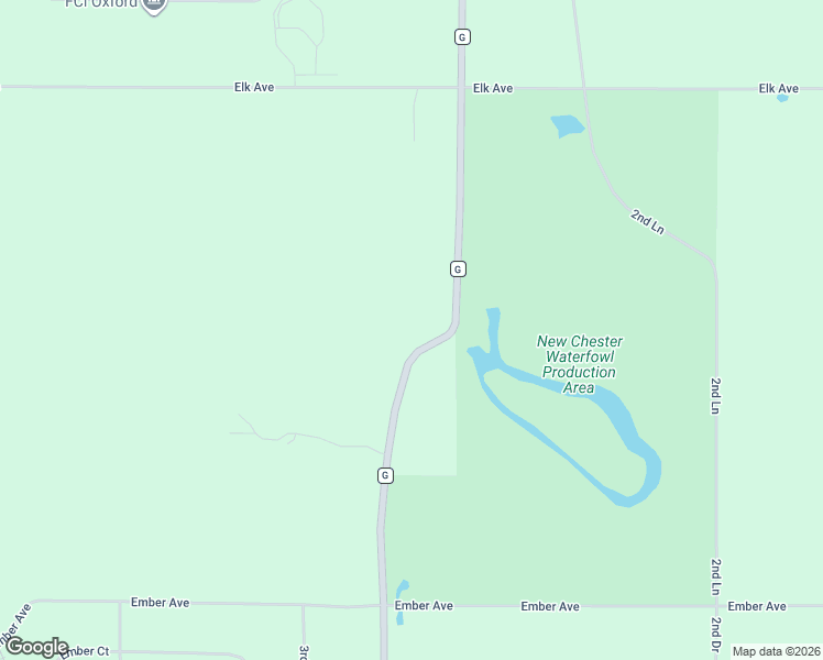 map of restaurants, bars, coffee shops, grocery stores, and more near 2729 County Road G in Oxford