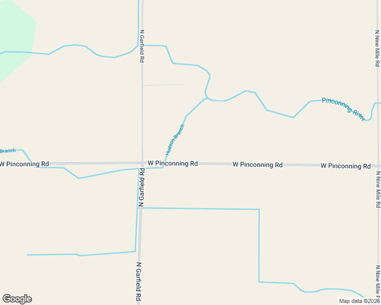 map of restaurants, bars, coffee shops, grocery stores, and more near 882 West Pinconning Road in Pinconning