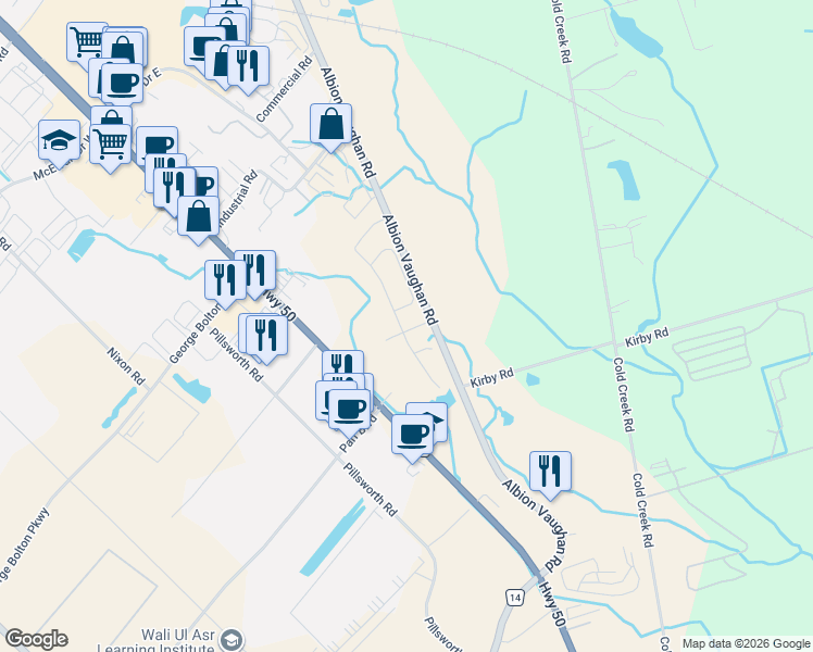 map of restaurants, bars, coffee shops, grocery stores, and more near 4 Tormore Road in Bolton