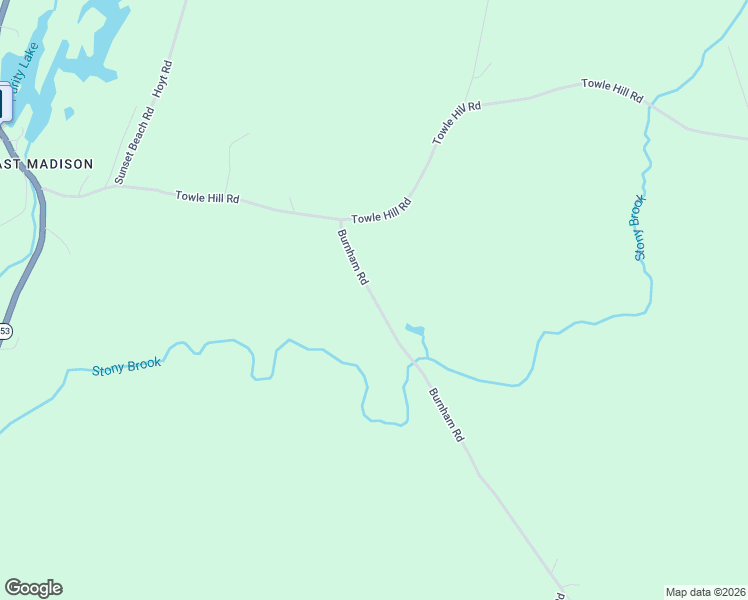 map of restaurants, bars, coffee shops, grocery stores, and more near 339 Burnham Rd in Freedom