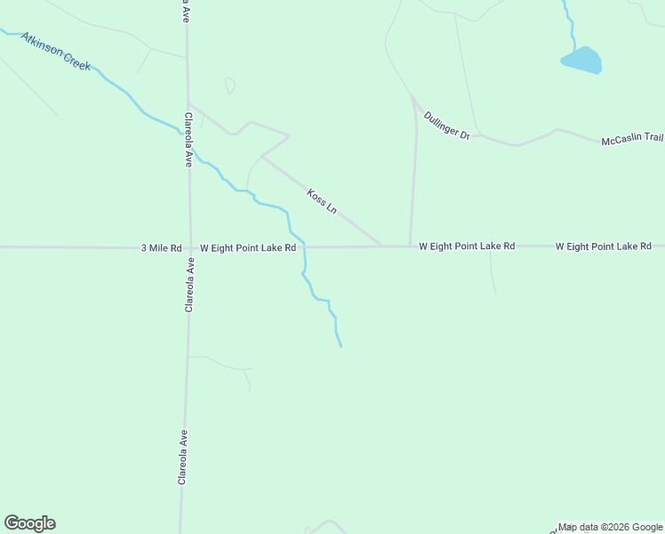 map of restaurants, bars, coffee shops, grocery stores, and more near 11912 West Eight Point Lake Road in Lake