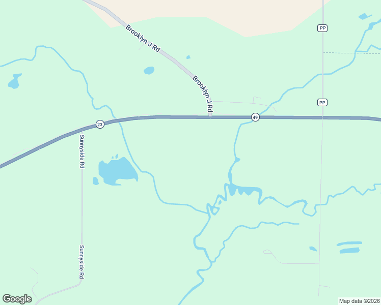map of restaurants, bars, coffee shops, grocery stores, and more near W271 Wisconsin 23 in Ripon