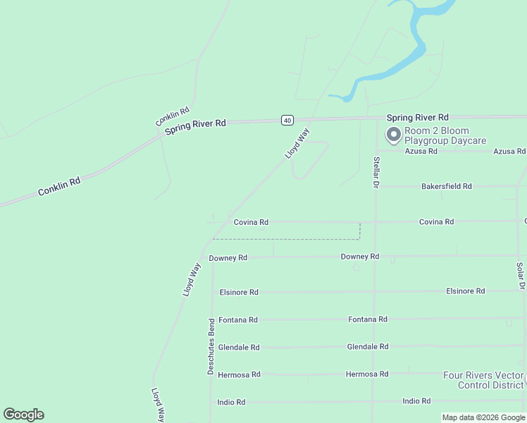 map of restaurants, bars, coffee shops, grocery stores, and more near 16878 Covina Road in Bend