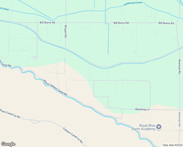 map of restaurants, bars, coffee shops, grocery stores, and more near 7830 Palomino Lane in Emmett