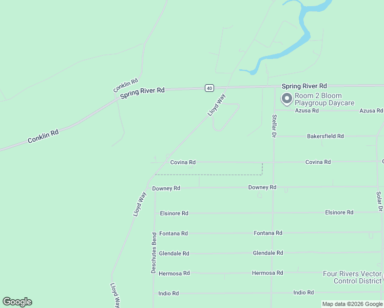 map of restaurants, bars, coffee shops, grocery stores, and more near 16878 Covina Road in Bend