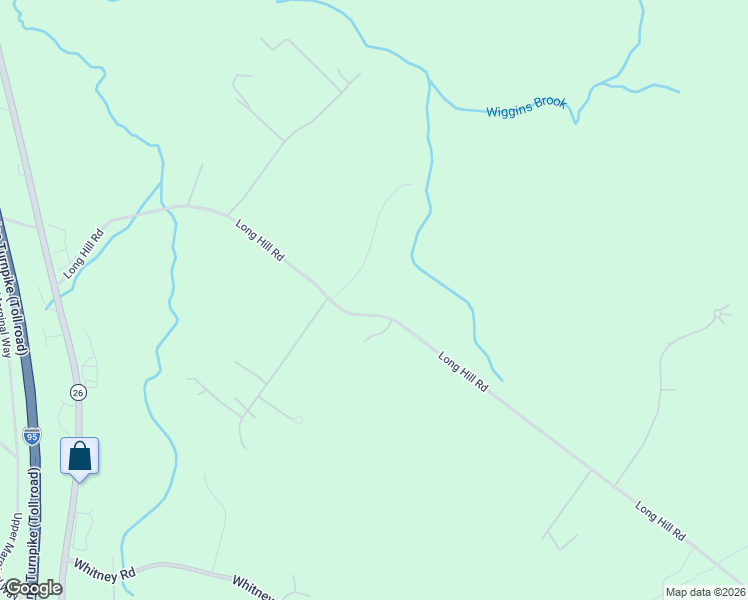 map of restaurants, bars, coffee shops, grocery stores, and more near 83 Long Hill Rd in Gray